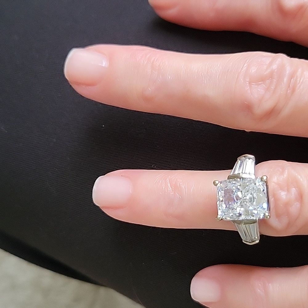 Mystique of Palm Beach cubic zirconia ring